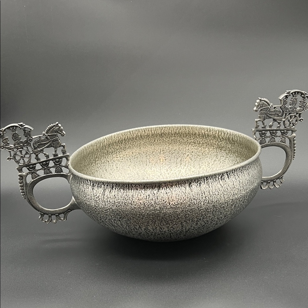 1970s Eik Tinn Norwegian bowl